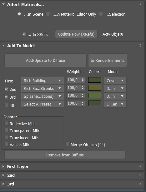 RichScene user interface snapshot