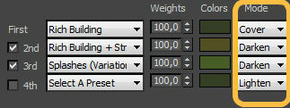 Modes for Effects